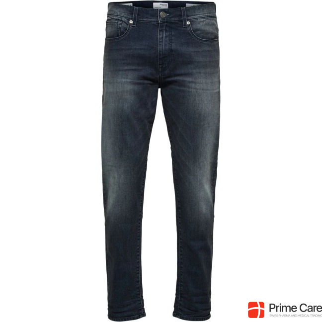 Selected Homme Faded Tapered Fit Jeans