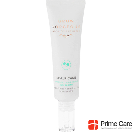Grow Gorgeous Scalp Care Soothing Prebiotic and Cica Extract 25% Booster