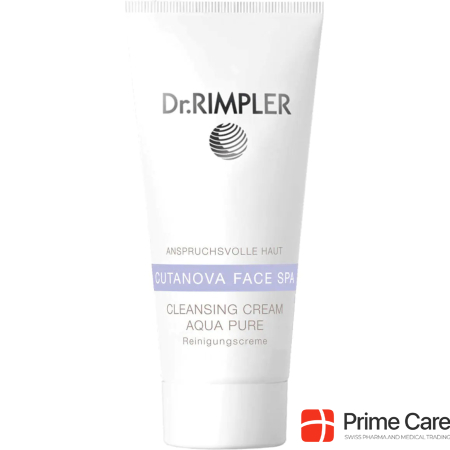 DR. Rimpler Cutanova Face Spa Cleansing Cream Aqua Pure