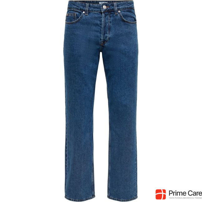 Only & Sons ONSEDGE D. BLUE Loose Fit Jeans