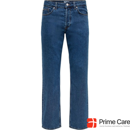 Only & Sons ONSEDGE D. BLUE Loose Fit Jeans