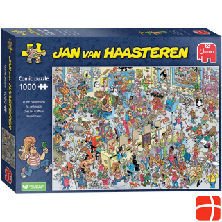 Пазл Jan van Haasteren - Парикмахеры, 1000 деталей
