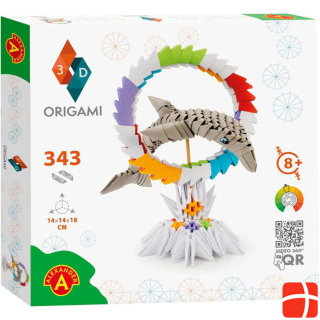 Selecta Spielzeug ORIGAMI 3D - Delphin, 343St.