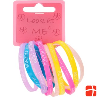  BFF silicone wristbands, 10 pieces.