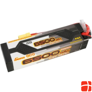 Gens Ace Advanced 6500mAh 11.4V 100C 3S1P HardCase 60# Lipo Battery Pack with EC5
