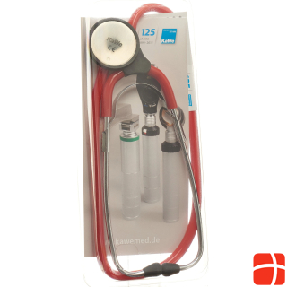 DQB X Colorscop Plano Stethoscope red