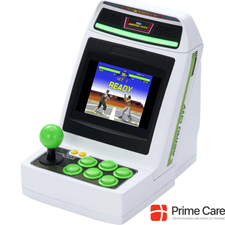 Magni Sega Astrocity Arcade Stick - Green Buttons