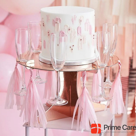 Ginger Ray Cake Stand Rose gold