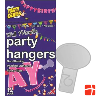 False Party hangers for balloons and garlands