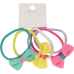  Hair ties with bow, 5 pcs.