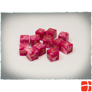 Deep-Cut Studio DIC-CDC27-6 - Wicked Candy d6 cube set, 12 pieces