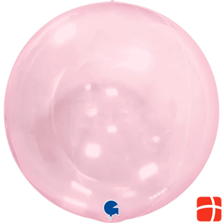 Grabo Balloons Ballon Globe 4D - Transparent Rose (38cm)