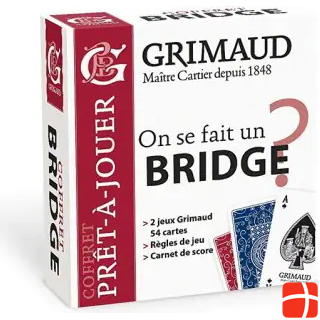 Cartamundi GRIMAUD ORIGINE COFFRET PRET A JOUER ON SE FAIT UN BRIDGE ?
