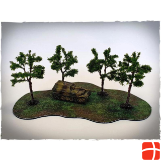 Deep-Cut Studio 07SCR15 - Model trees - Eucalyptus, scale 15 mm (4 pieces)