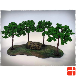 Deep-Cut Studio 10SCR15 - Model trees - maple, scale 15 mm (4 pieces)