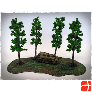Deep-Cut Studio 09SCR15 - Model trees - poplar, scale 15 mm (4 pieces)