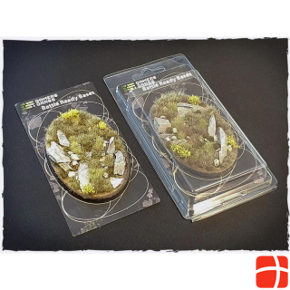 Gamers Grass GGB-HLO105 - Martial bases - Highland, 105 mm, oval (1 piece)
