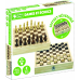 Jeujura Chess and Checkers Games in Wooden Case