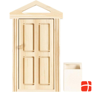 Creativ Company Mini Paraphernalia Elf Door / Secret Santa Door 18 x 5.5 cm