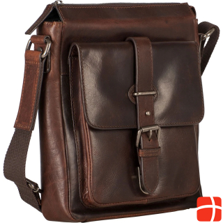 Leonhard Heyden Roma - zip shoulder bag brown