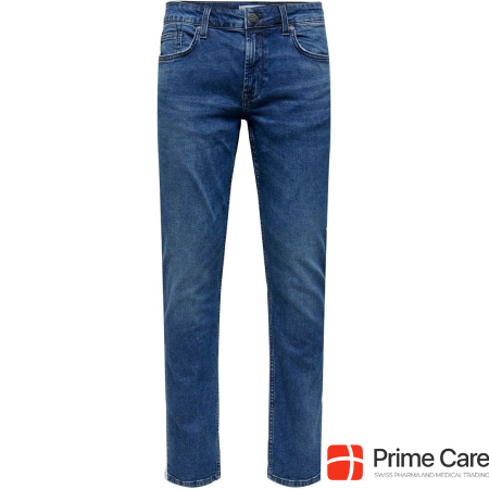 Only & Sons ONSWeft Reg Dark Blue Regular fit Jeans