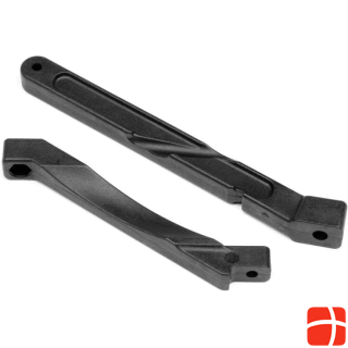 HB Ve8 Chassis Stiffener Set (Front/Rear)