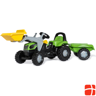 Rolly Toys rollyKid Deutz tractor with loader and trailer