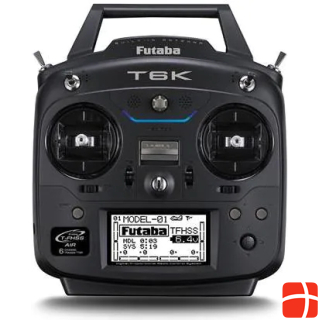 Futaba T6K-R3006SB-2.4G Mode 2 without battery / charger