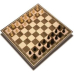 Jackpot Kasparov: Wood Chess Set [36.5 cm]