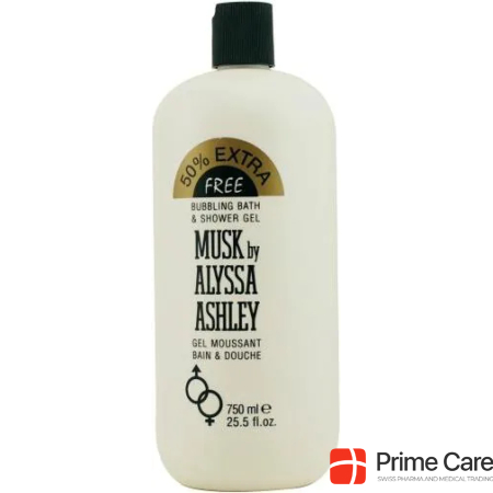 Alyssa Ashley Musk Bubbling Bath & Shower Gel