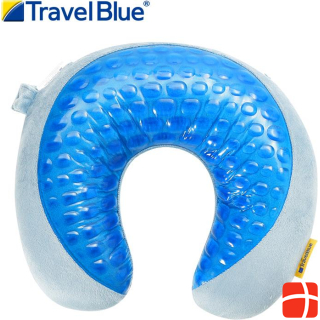 Travel Blue Gel Pillow