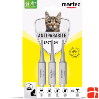 Martec Pet Care Pet Care Drop on for cats 3 pipettes à 0.75ml