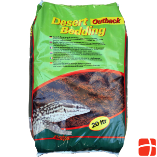 Lucky Reptile Desert Bedding Outback roter 20l