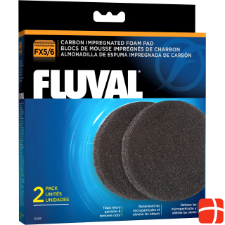 Fluval Activated carbon foam 2 pcs. FX5/FX4/FX6