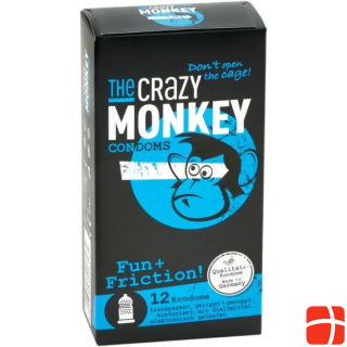 Crazy Monkey Condoms Fun + Friction!