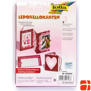 Folia Leporello cards 300g/m2