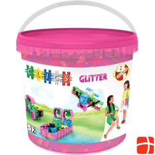 Clics Clics Building Blocks - Glitter Building Set 8in1