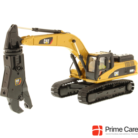 Diecast Masters CAT 330D L Hydraulic Excavator with shear