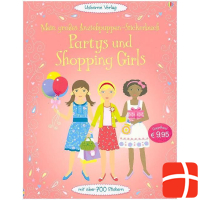  My big dress-up doll sticker book: Parties and Shopping Girls