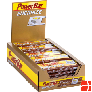 Power Bar Energize Riegel Box Chocolate 25 x 55g