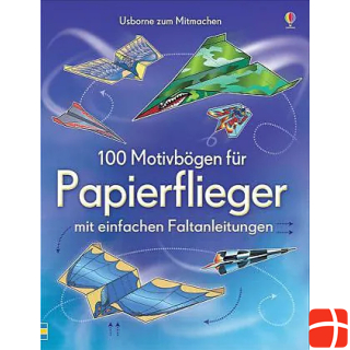 100 листов мотивов для бумажных самолетиков