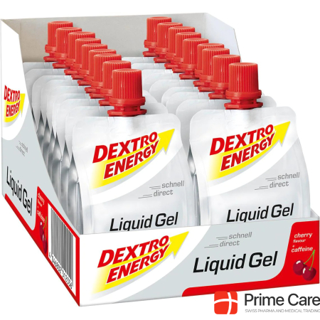 Dextro Energy Liquid Gel Box Cherry with Caffeine 18 x 60ml