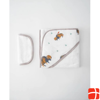 little unicorn Hooded Towel Set