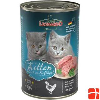Leonardo Cat Food Kitten Huhn