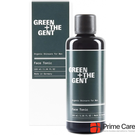 Green + The Gent Face Tonic - facial tonic for deep pore cleansing
