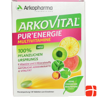 Arkopharma vital PurEnergie Vitamins/MineralTablets