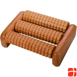 Body Vital Foot massage roller with 1x3 wooden rollers
