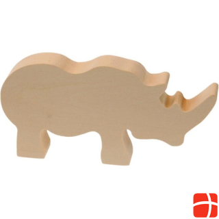 Corvus Toys деревянный пустой носорог