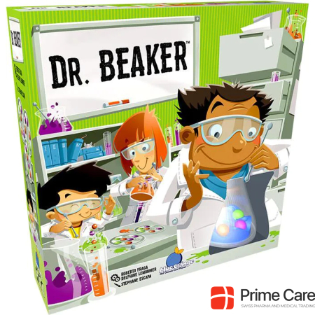 Blue Orange Dr Beaker