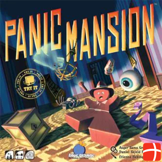 Blue Orange Panic Mansion Le Manoir Infernal